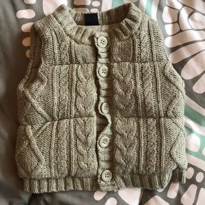 Baby Gap quilted knit vest